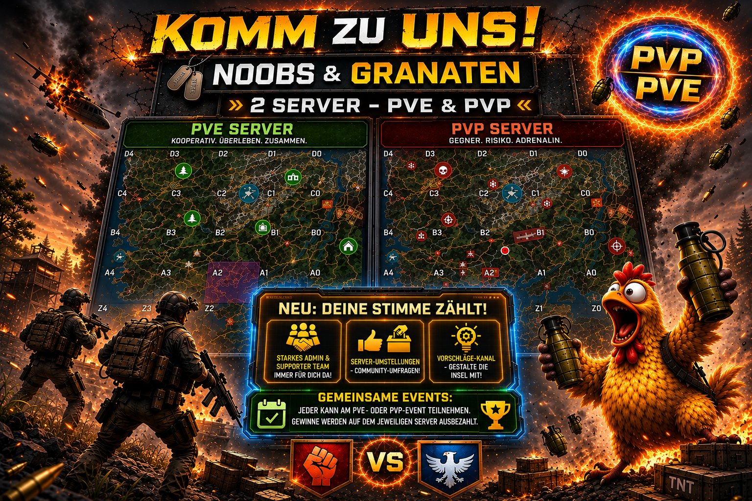 Noobs & Granaten Community